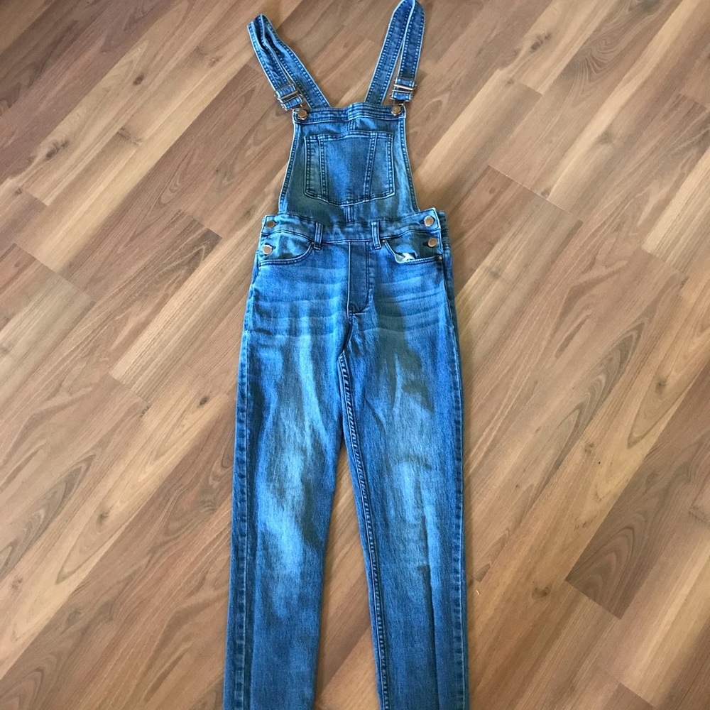 Denim overalls
